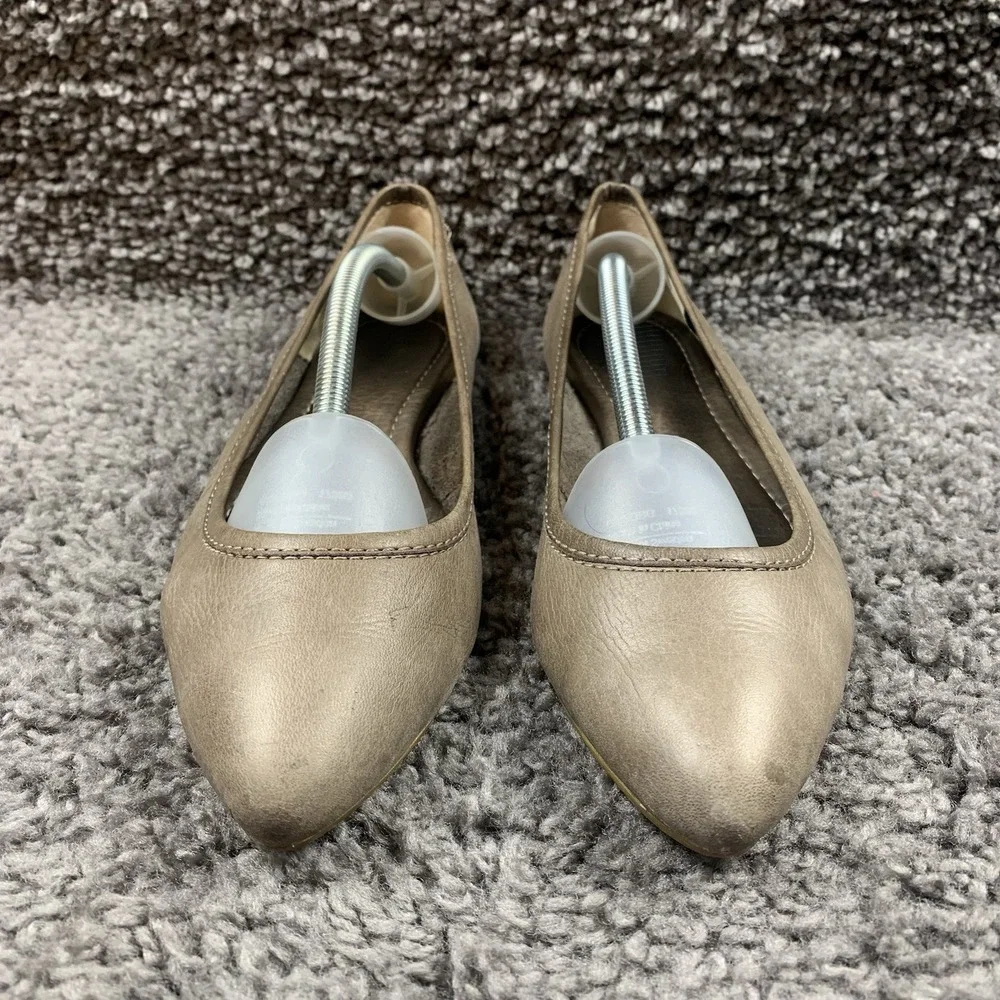 Frye Women's Sz 9 Regina Ballet Flats Slip On Leather Pointed Toe Casual